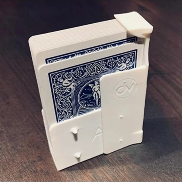Pocket King von Darryl Vanamburg: Kartenindex-Gimmicks – Unsichtbare Kartenextraktion für jedes benannte Kartenspiel – Zaubertrick für Magier, Poker-Deck, Magie