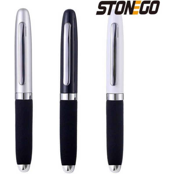 STONEGO Fashion Wallet Pen Short Paragraph Gift Travel Pocket Pen Mini Pocket Short Clip Metal RollerBall Pen Travel Pocket Pen