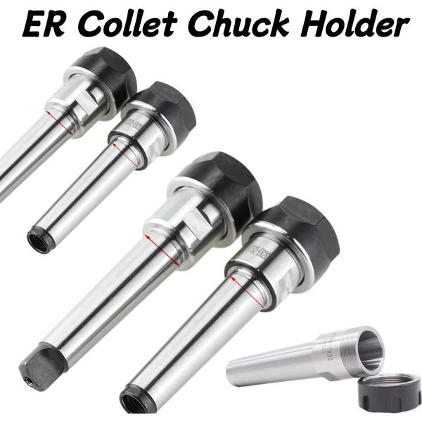 Präzisions-Morsekegelhalter ER11 ER16 ER20 ER25 ER32 ER40 mit 0,005 Genauigkeit, MTB MTA MT1 MT2 MT3 MT4, Spannzangenhalter, CNC-Werkzeughalterklemme