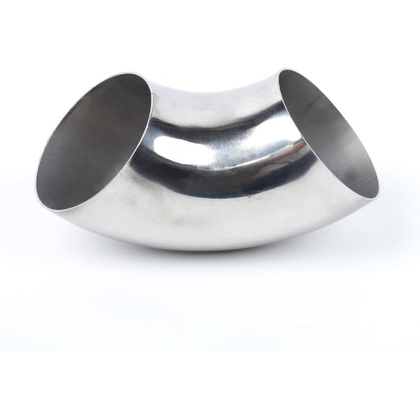 Car Exhaust Bend Elbow Pipe Fitting 2.5 63mm Stainless Steel Universal Car Exhaust Pipe Muffler Elbow Tube Bend Mandrel Fitting