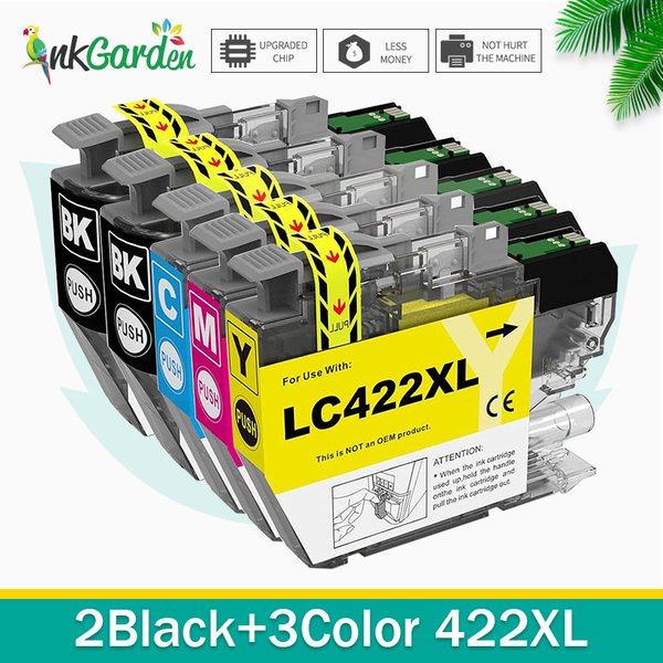 Cartouche d'encre LC422 LC422XL LC-422 LC-422XL, Compatible avec l'imprimante Brother MFC-J5340DW MFC-J5345DW MFC-J5740DW MFC-J6540DW 6940