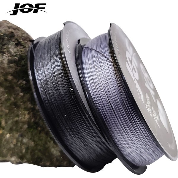 JOF-Ligne de pêche tressée en PE, 8 brins, 300-500mm, 0.10-0.50 # Code, 20-100LB, 1.0 m, 8.0 m