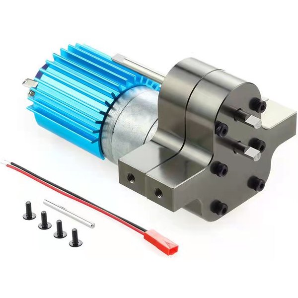 Metal Transfer GearBox with 370 Brush Motor for WPL B14 B16 B24 B36 C14 C24 JJRC Q60 MN D90 MN99S MN91 Speed Change Upgraded