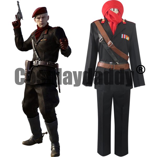 IN STOCK Metal Gear Solid 3: Snake Eater MGS3 Revolver Ocelot Major Ocelot Unit GRU Soldier Uniform Outfit Game Cosplay Costume
