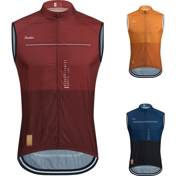 Männer Raudax Ärmellose Radfahren Weste Mesh Ciclismo Lets Gobik Unterhemd Jersey Winddicht Radfahren Kleidung Gilet Motorrad Weste