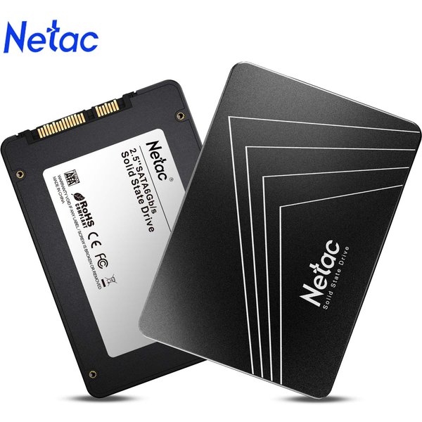 Netac SATA SSD disque dur 128GB 256GB 512GB 1 to 2 to SATA3 2.5 pouces disques ordinateur portable disque dur interne HDD disque dur pour ordinateur portable