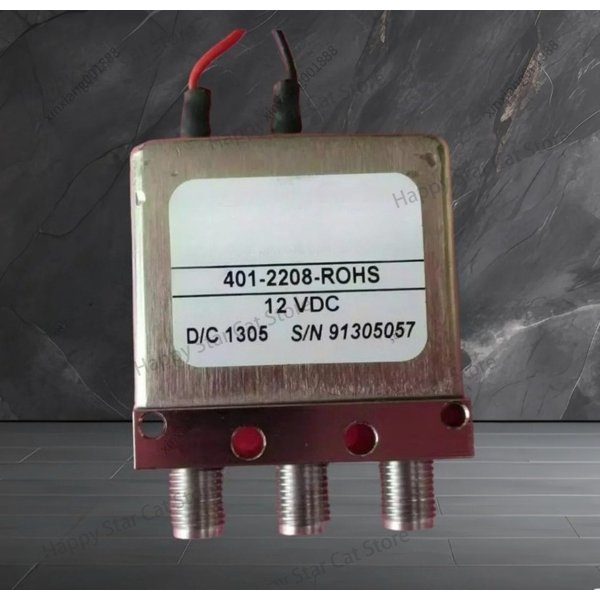 Commutateur coaxial RF à double polaire et double jet, contrôle à deux fils, 12V 300W, SMA, pour DC-18GHz, pièces de démontage