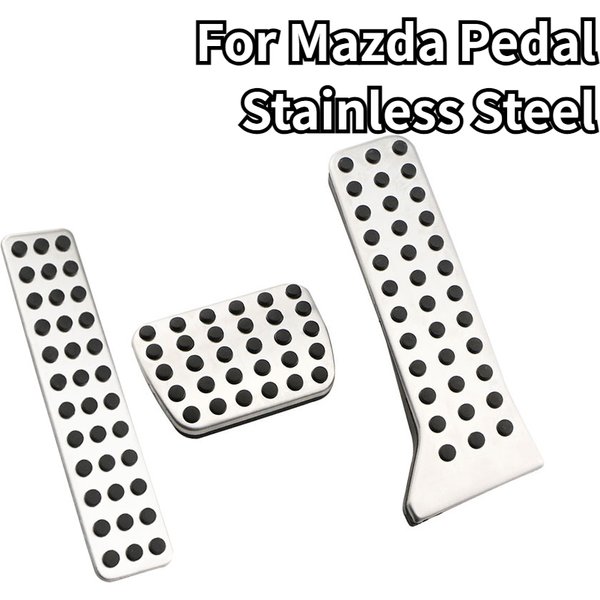 Pédales de voiture 250-500 de frein à gaz Pédale Couverture pour Mazda CX-3 CX-4 CX-5 CX-8 CX-9 CX3 2014-2021 CX5 2012-2021 CX8 2017-2021 CX9 2016-2020