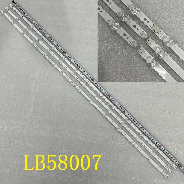 Led-hintergrundbeleuchtung Streifen Für HISENSE 58AE7030F 58A6150FS 58A7100F 58S5 58A6100FS 58R6E3 58AE7000F 58R6000GM LB58007 V0 HD580X1U91-L1