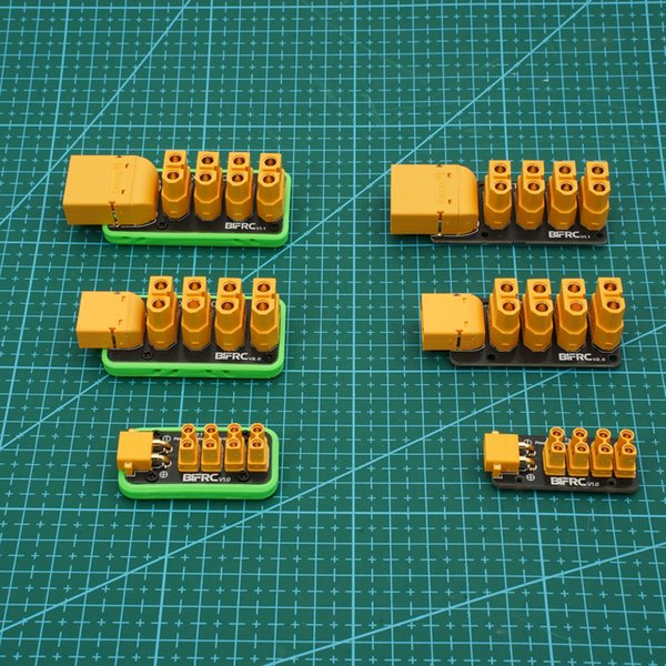 1 Stück XT30/XT60/XT90 4-Kanal-Stromverteilerplatine Hochleistungs-PDB-Modul DIY-Zubehör für RC-Auto/Boot/U-Boot-Modell
