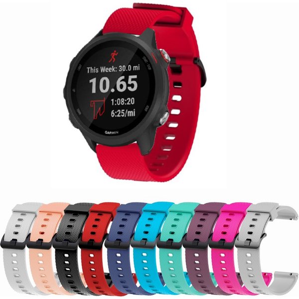Smart Watch Band für Garmin Vorläufer 245 Armband Silikon Armband für Garmin Vorläufer m/Vivoactive3/Vivomove Zubehör
