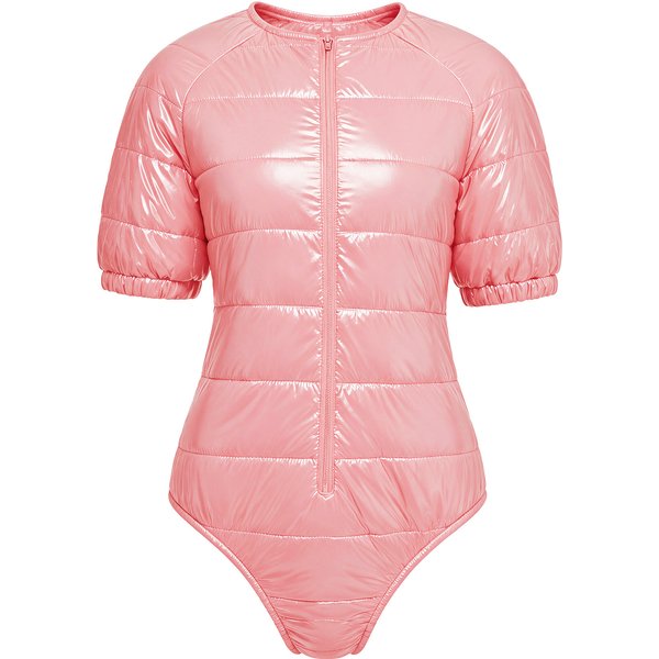 Combinaison matelassée et rembourrée pour femmes et hommes, imperméable, anti-fuite, couvre-culotte, manches courtes, justaucorps, vêtements adaptés aux besoins spécifiques.