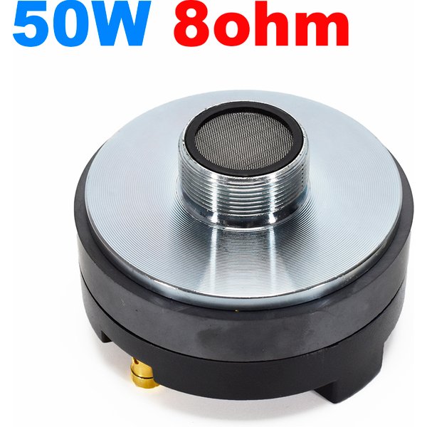 Tweeter à bobine vocale 34mm, pilote de haut-parleur, diaphragme en titane, klaxon triple, unité de haut-parleur pour bricolage pour Home cinéma 8 Ohm 50W