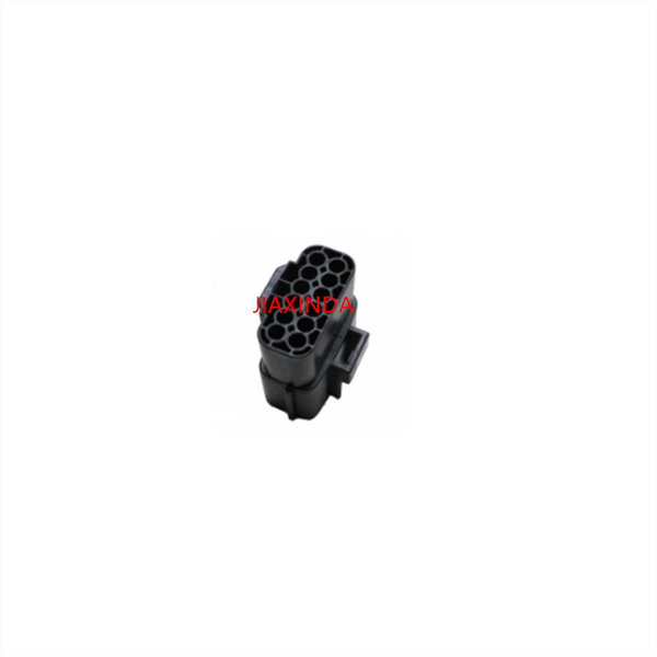 174663-2 12-Kanal-2-reihiger Kfz-Stecker