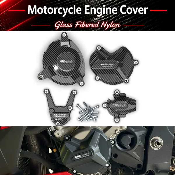 Couverture de moteur de moto pour BMW S1000RR / S1000R (2009-2016)