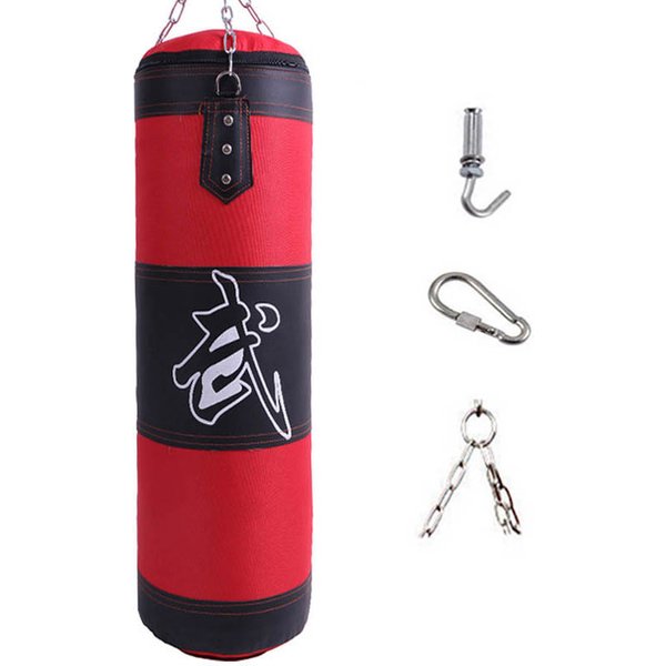 Sac de sable durable avec mousqueton JOHook en métal, sac de frappe, crochet de boxe, entraînement de fitness, coup de pied, karaté, taekwondo