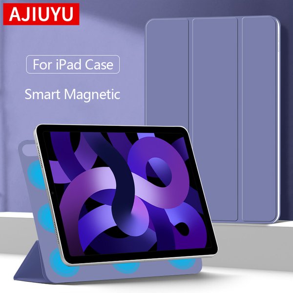 IUYU-Smart Cover UltraThin Magnetic Case, Smart Cover pour iPad Air 4 5, 4ème et 5ème génération, iPad Pro 11 10.9, Tablette 1st Isabel avec Réveil automatique, 2018 pouces