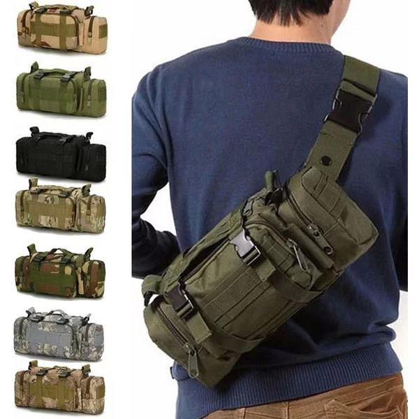 Outdoor Rucksack Jagd Hüfttasche Hüfttasche Camping Wandern Tasche Brusttasche