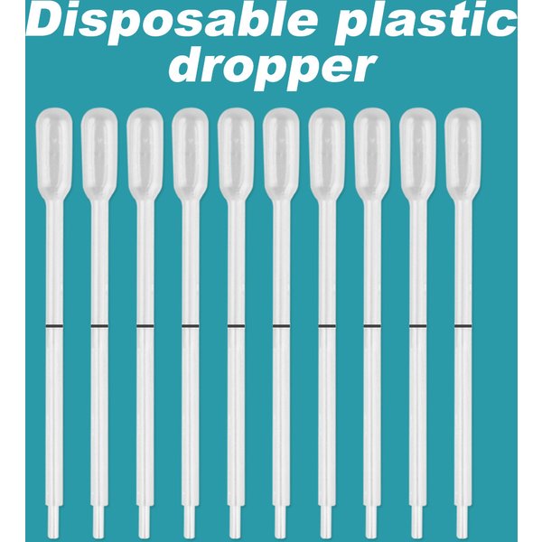 Tests de lipides sanguins ou d'hémoglobine 10ul ou 40ul, pipette micro pasteur de transfert compte-gouttes jetable en plastique gradué