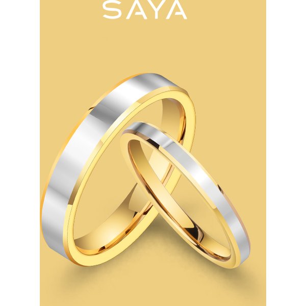 Bague de Couple pour hommes et femmes, bijoux d'amoureux en tungstène, ajustement confortable, hautement poli, lettrage personnalisé