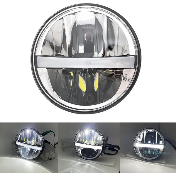 Lampe de sauna LED pour moto, éclairage pour Harley Sportster 3/4 XLunder L btXLunder C 1200 XL883 883L XL883R 48, 1X5.75 "5 883 pouces