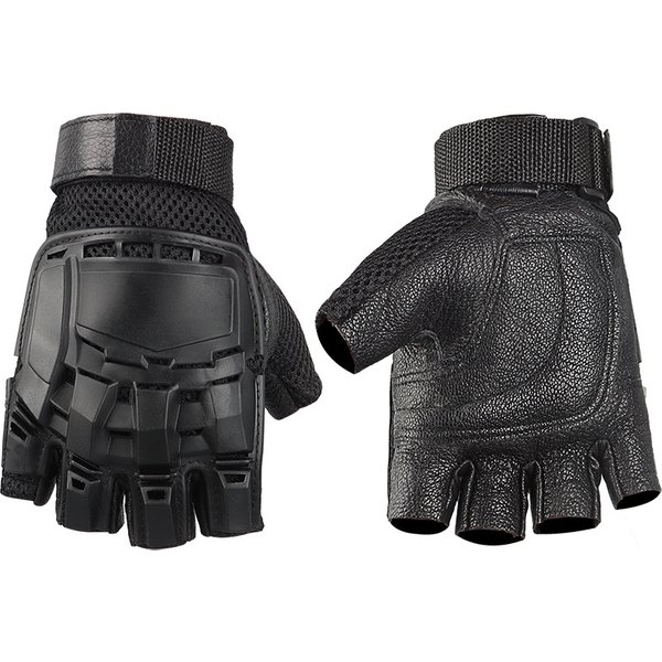 Transformateur d'entraînement en plein air gant tactique hommes moto équitation Protection de montagne demi doigt anti-dérapant sport Fitness gant