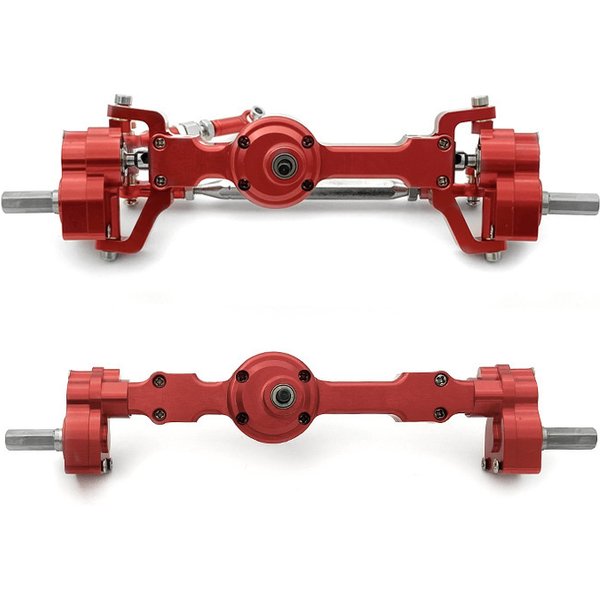 MN Aluminum Alloy CNC Anodized Full Metal Front Rear Portal Axle for 1/12 MN MN99S MN98 D90 D91 D99 D99S MN90 RC Car Upgrade
