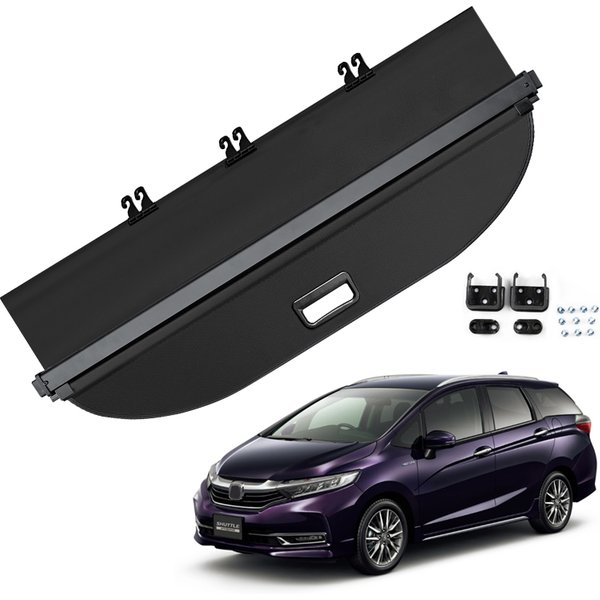 For Honda Shuttle 2015-2018 Retractable Trunk Cargo Cover Parcel Rack Anti-Peeping Shield Privacy Auto Interior Accessories