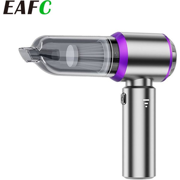 EAFC Mini Odkurzacz Samochodowy 20000Pa Bezprzewodowy Mocny Przenośny Odkurzacz Samochodowy 6000mAh do Domu Ręczny Odkurzacz Samochodowy z Funkcją Dmuchawy