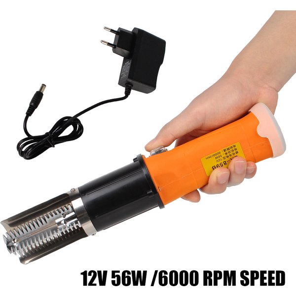 Fishing Scalers Scraper 6000 RPM EU Plug Fish Scale Planer Electric Fish Scaler Seafood Tools