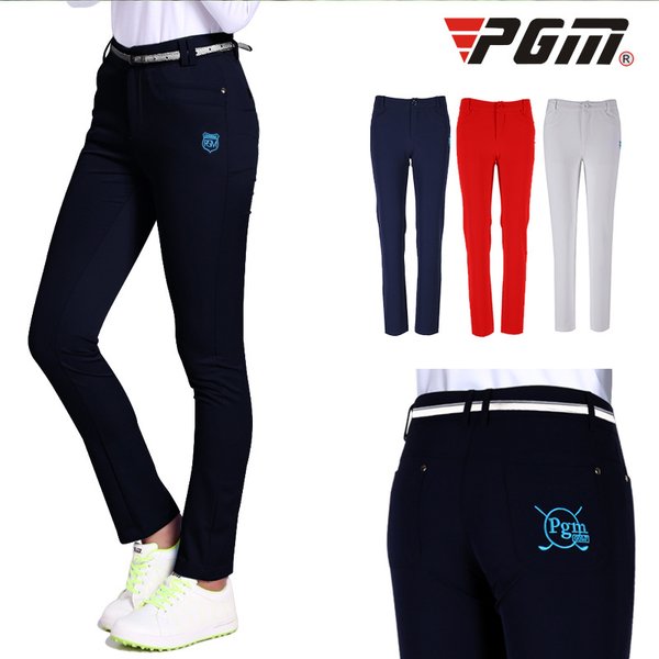 PGM pantalons de Golf femme haute élastique pantalon doux pour golfeur jouer balle de Golf dames vêtements printemps été pantalons de sport KUZ024