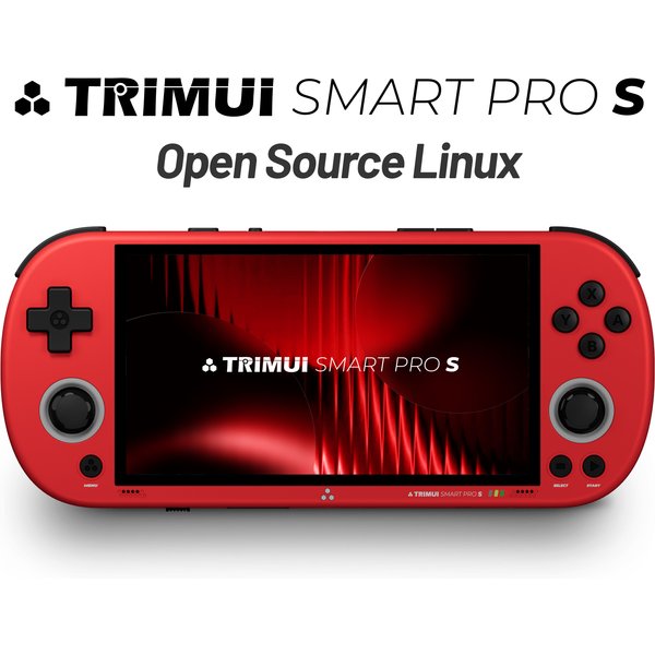 Console de jeu portable Trimui Smart Pro S TG5050 - Idéale pour les jeux PSP, Octa-core 2.0GHz, écran IPS de 4.96 pouces, batterie de 5000mAh