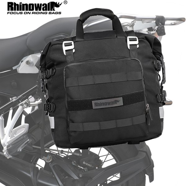 Bal inowalk-Sacoche Latérale de Moto Entièrement Étanche à l'Intérieur, 20l, 30l, Crochet Universel, Sacoche de Selle avec Perfecto, Bagages Hurbike