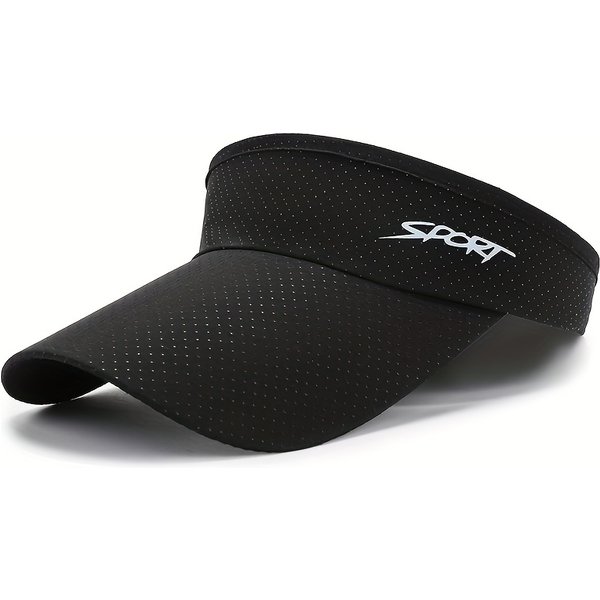 Men Women Topless Sun Hats Quick-drying Breathable Visor UV Protection Tennis Golf Running Sports Sunscreen Caps