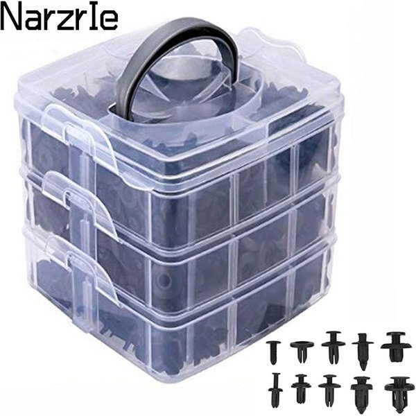 300/620PCS Auto Fastener Clips Mixed Auto Befestigungen Tür Trim Panel Auto Stoßstange Niet Retainer Push Motor Abdeckung fender Clip