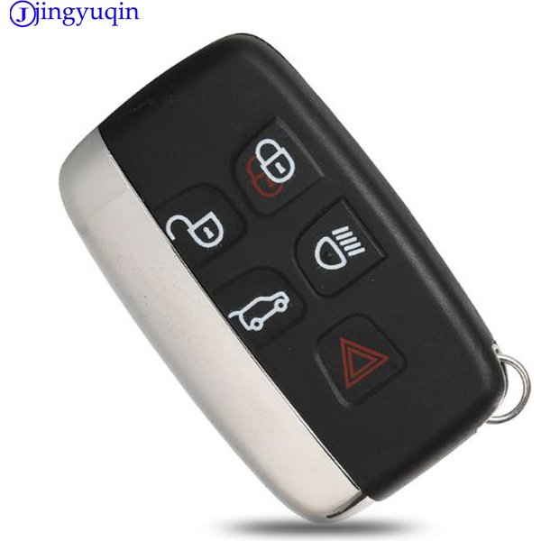 Jingyuqin couverture de porte-clés coquille à distance pour Land Rover Evoque Discovery 4 Rover Evoque pour XE XFL et Jaguar Freelander