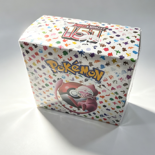 30/360 szt. Karty Pokemon Prismatic 151 Evolutions Angielskie Booster Battle Gra Karciana Pokemon Karty Kolekcjonerskie