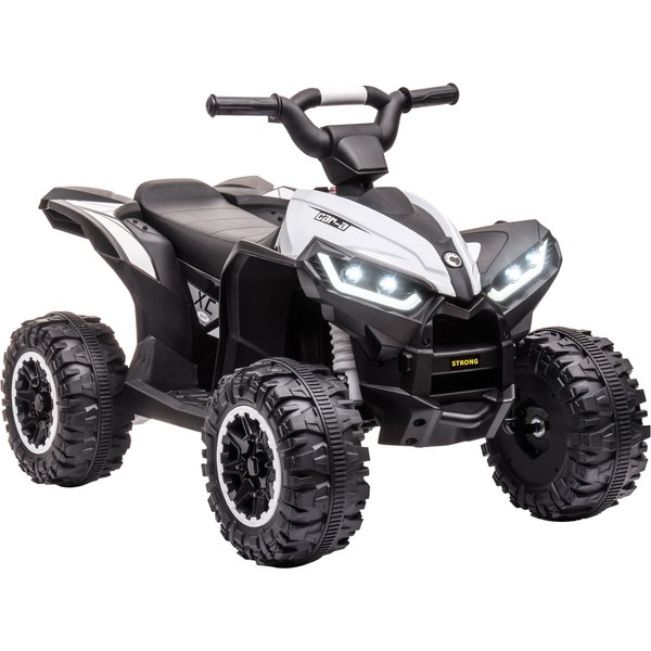 Homcom Electric Quad for Children 3-5 Years 12V with 2 Motors Headlights Horn