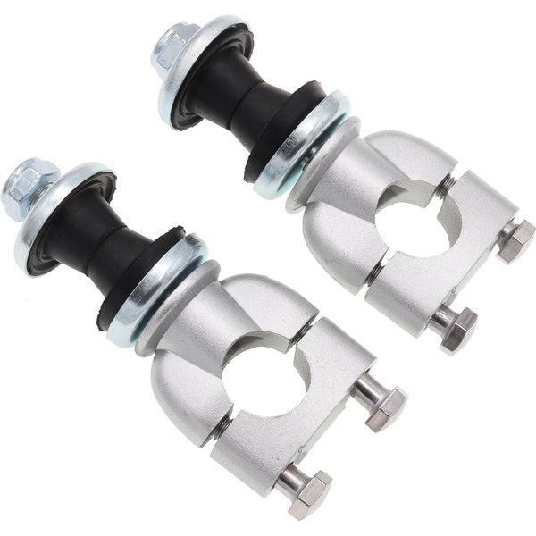 1Pair 7/8" Aluminum Motorcycle Handlebar Risers 22mm Handle Bar Mount Clamps For Dirt Pit Bike Motorbike