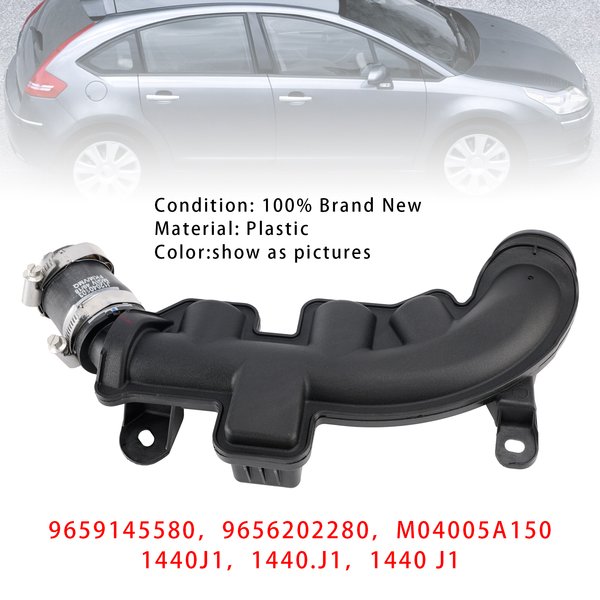 1440J1 Ladeluftschlauch für Peugeot C4 Picasso C5 DS53008 508 RCZ 1.6 THP 9659145580 9656202280