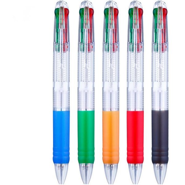 5 Piece Creative Cute Ballpoint Pen Colorful 4 Colors Stationery