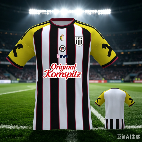 2026_27 Saison LASK Linz Unisex Fußballtrikot Atmungsaktives Mesh 3D-Druck-Shirt Sommer Sport Schnelltrocknendes Trikot Familien- und Kinder-T-Shirts