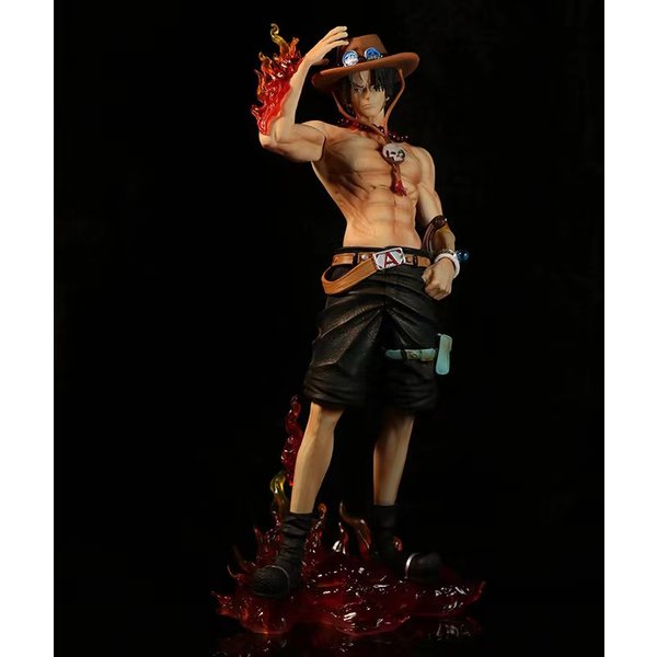 Figurine Ace de dessin animé en PVC, 23cm, une pièce, Statue à collectionner, modèle de jouets, cadeaux
