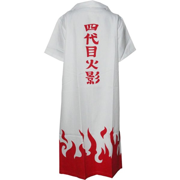 Brdwn unisexe 4ème génération Yondaime Hokage Namikaze Minato Cosplay Costume cape casquette Trench