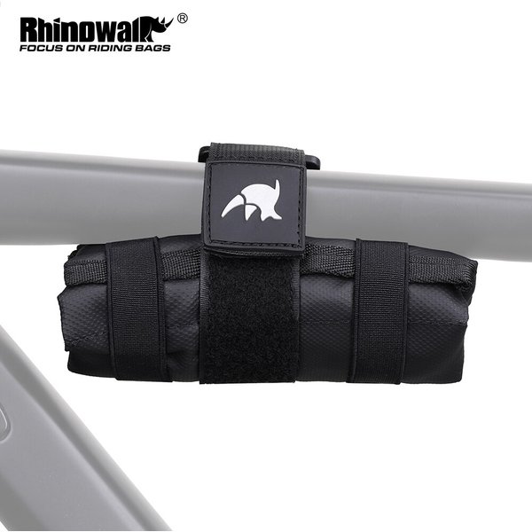 Rhinowalk Vélo Outil Sac Avant Top Tube Cadre Sac De Selle Burrito Pack Pochette Vélo Noir VTT Vélo Route Arrière Accessoires