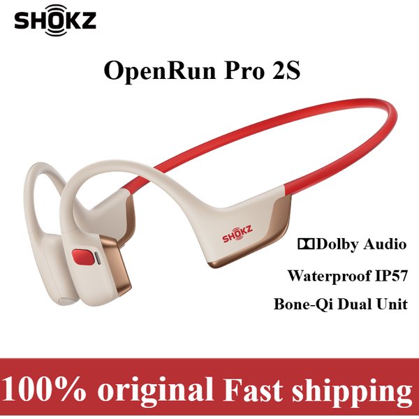 Neues Shokz OpenRun Pro 2S S822 Bluetooth-Headset für Knochenleitung, Open-Ear-Kopfhörer zum Laufen, Knochenleitungskopfhörer