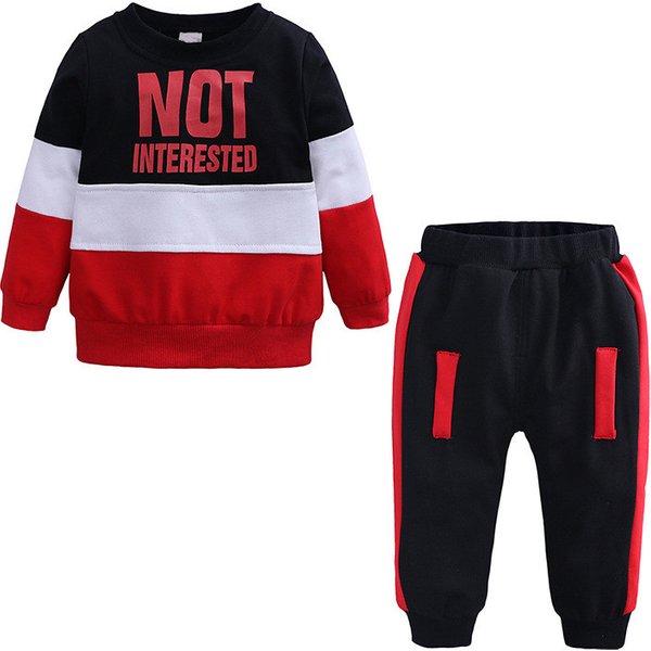 Printemps automne bébé filles vêtements Costume infantile garçons tenues enfants T-Shirt pantalon 2 pièces/ensemble enfant en bas âge Costume décontracté enfants vêtements de sport