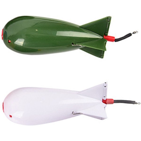 Karpfen Angeln Rakete Feeder Spod Bombe Float Köder Köder Halter Pellet Rakete Feeder Iscas Pesca Angelgerät Zubehör