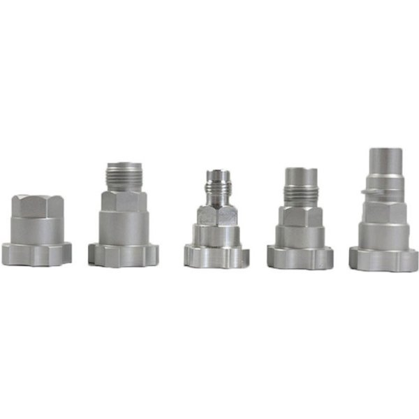 Connecteur de odorde pulvérisation en alliage d'aluminium, adaptateur PPS, tasse de odorde pulvérisation, tasse à mesurer de poulet, adapté pour SATA, Iwata