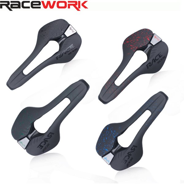 RACEWORK Bicycle Saddle MTB Mountain Road Bike Racing Seat TT Triathlon Ultralight Professional Saddles Cycling Parts